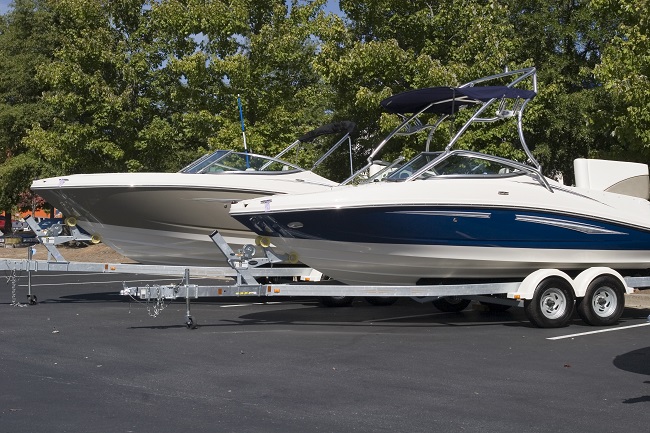 End Of Season Boat Trailer Storage